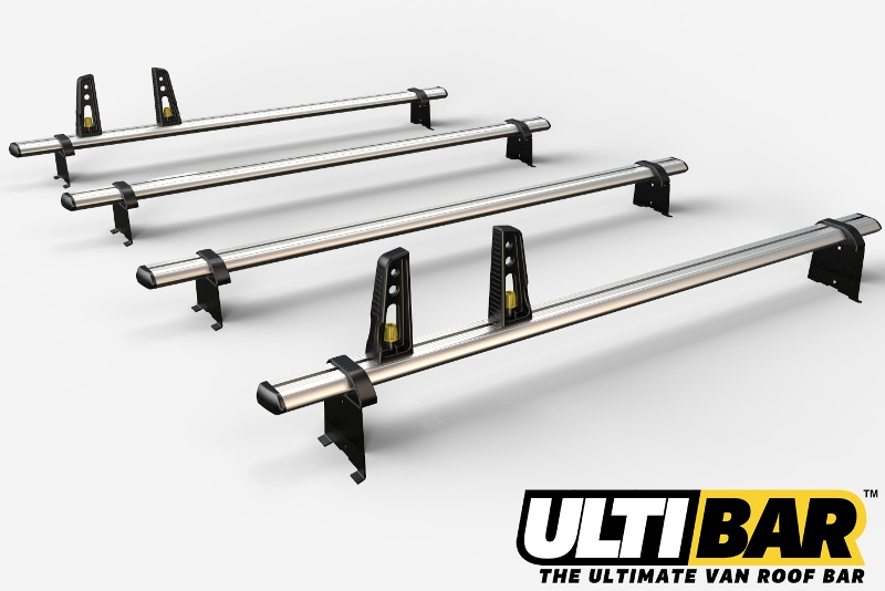 Ulti Bar+ Aluminium 4 Bar System - Vauxhall Vivaro 2019 On Lwb Low Roof (L2H1) - VG335-4