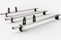 Ulti Bar+ Aluminium 3 Bar System - Vauxhall Vivaro 2014-2019 Swb High Roof (L1H2) - VG211-3