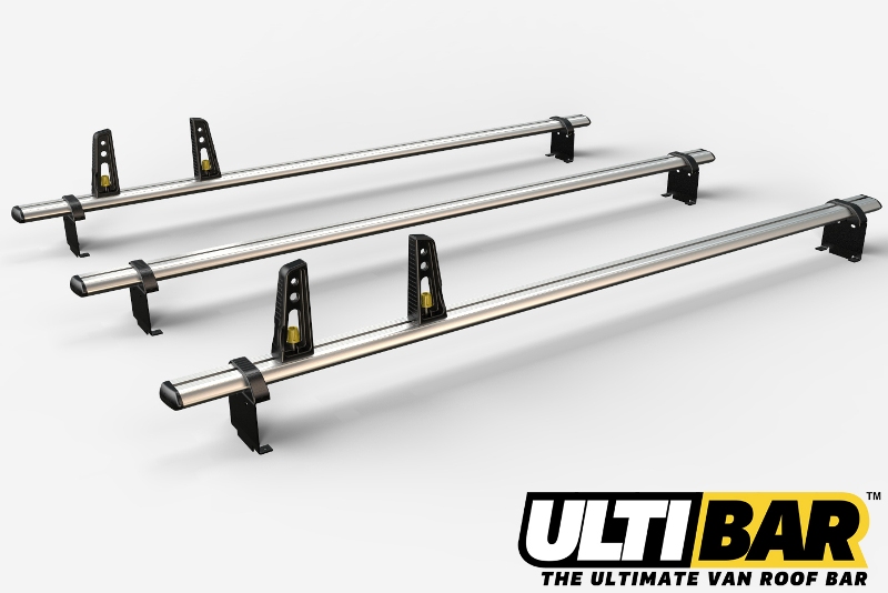 Ulti Bar+ Aluminium 3 Bar System - Renault Trafic Pre Oct 2014 LWB Low Roof (L2H1) - VG255-3