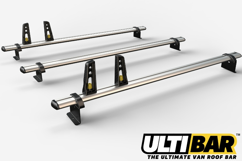 Ulti Bar+ Aluminium 3 Bar System - Renault Kangoo Maxi LL 2009-2022 - VG276-3