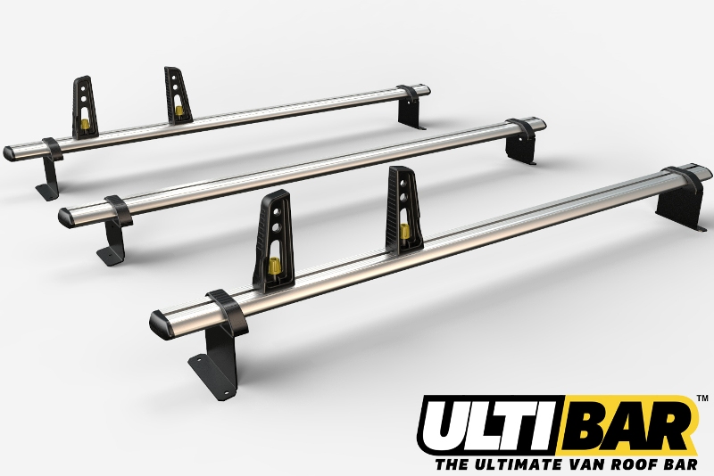 Ulti Bar+ Aluminium 3 Bar System - Vauxhall Combo March 2012-2018 - VG284-3