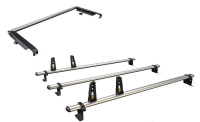 Ulti Bar+ Aluminium 3 Bar System With Roller - Vauxhall Vivaro 2019 On Lwb Low Roof (L2H1) - VG335-3 and VGR-09