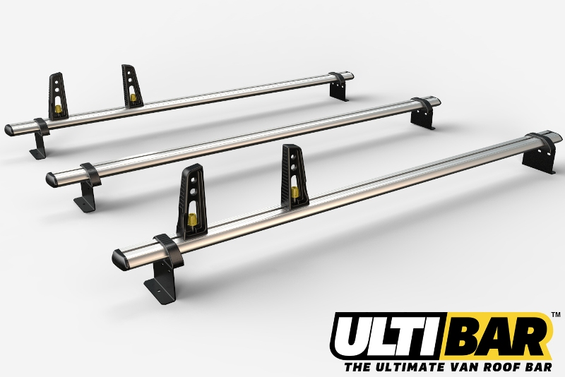 Ulti Bar+ Aluminium 3 Bar System - VW Volkswagen T6 Transporter 2016-2025 SWB Low Roof (L1H1) - VG263-3