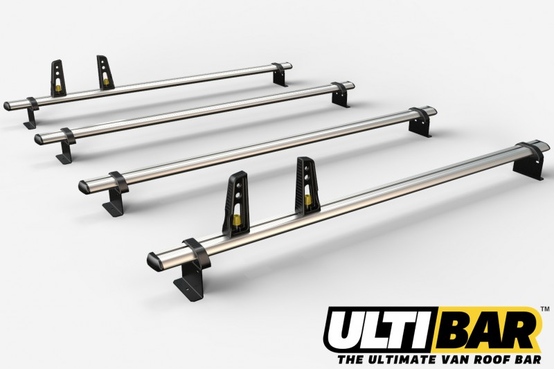 Ulti Bar+ Aluminium 4 Bar System - VW Transporter T7 2025 On SWB Low Roof (L1H1) - VG348-4-L1